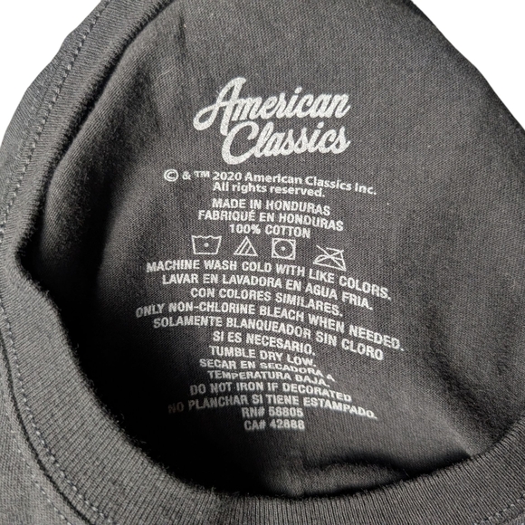 Mötley Crüe Graphic Black T-Shirt Men's XXL Retro 80s Rock N Roll Goth Band Tee - Picture 5 of 6